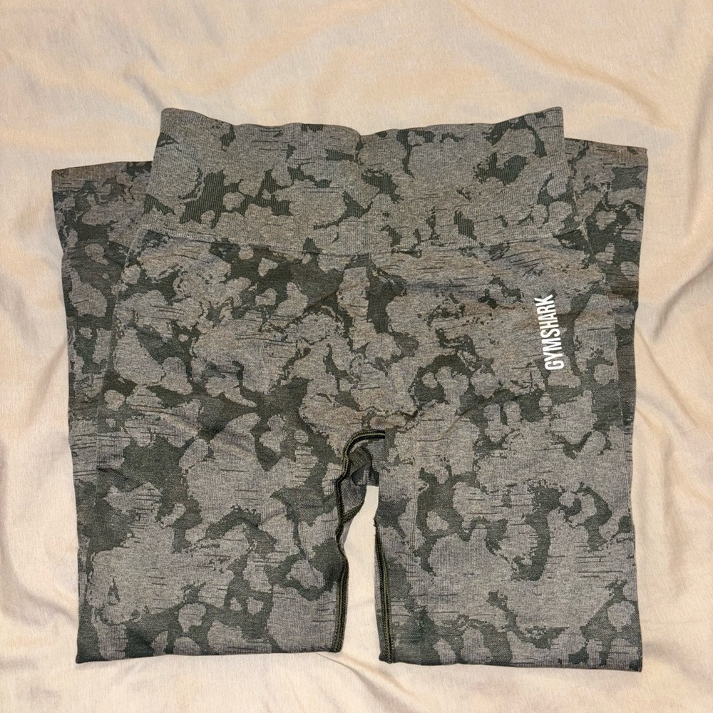 Gymshark Green Camo Leggings